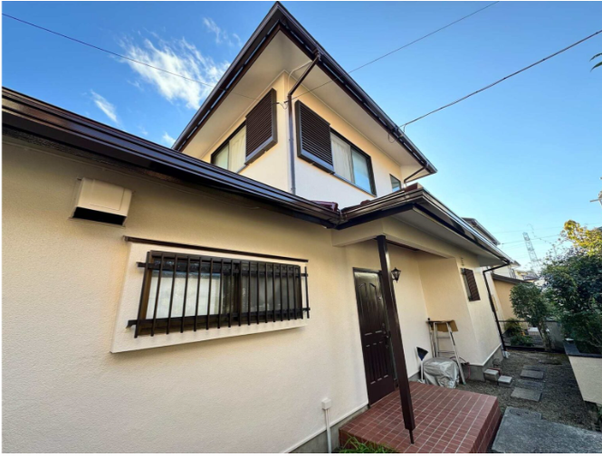 築40年の家の外壁塗装のリフォーム事例