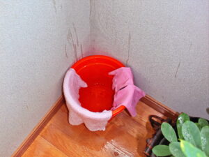 雨漏りの応急処置