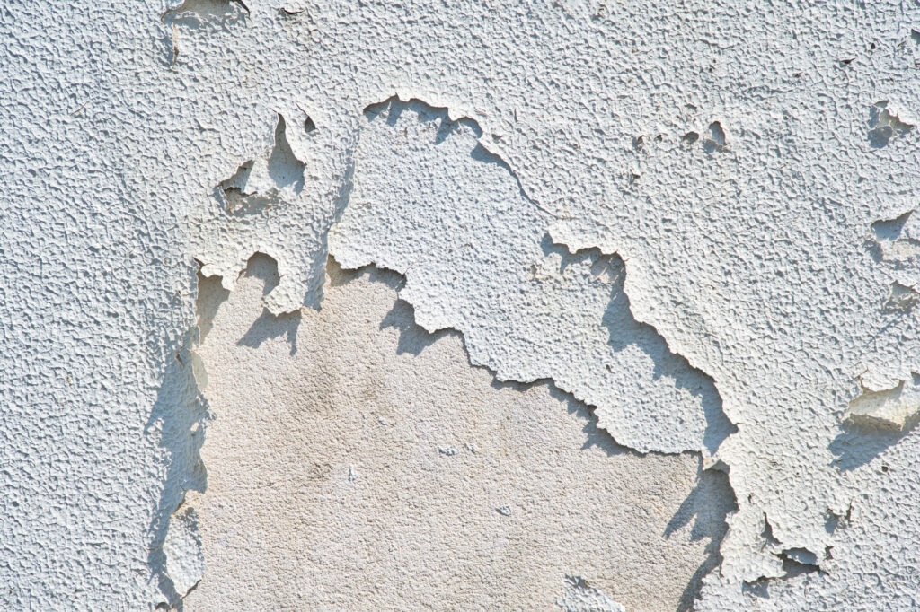 劣化した外壁塗装