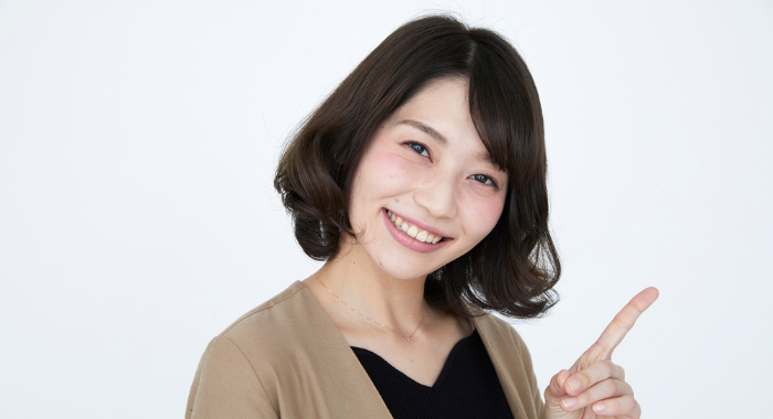 微笑む女性