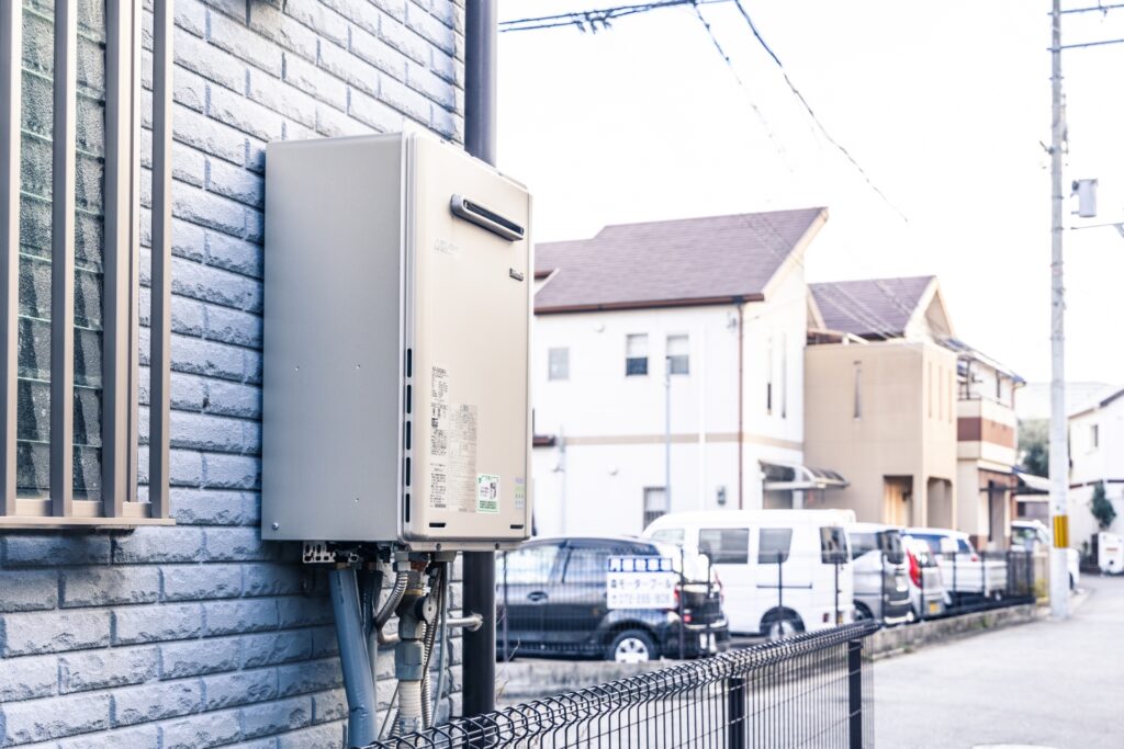 戸建ての給湯器